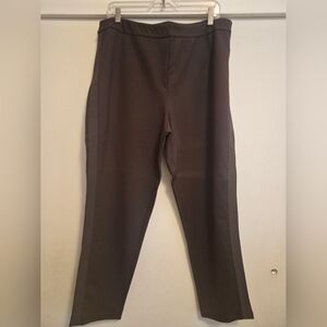 NWOT Joan Rivers Brown Stretch Pants